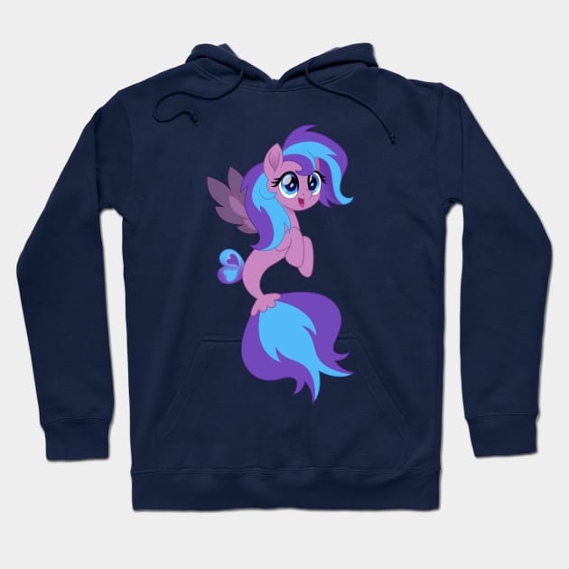 Flitterheart seapony Hoodie by CloudyGlow